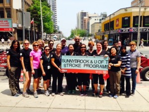 Sunnybrook and University of Toronto Stroke Program participate in the Heart & Stroke's Big Bike Event!